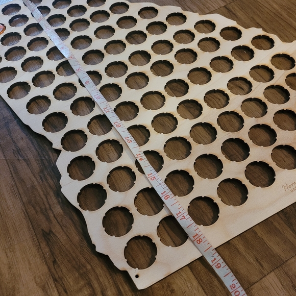 Georgia Silhouette Bottle Cap Display Decor - Picture 6 of 6